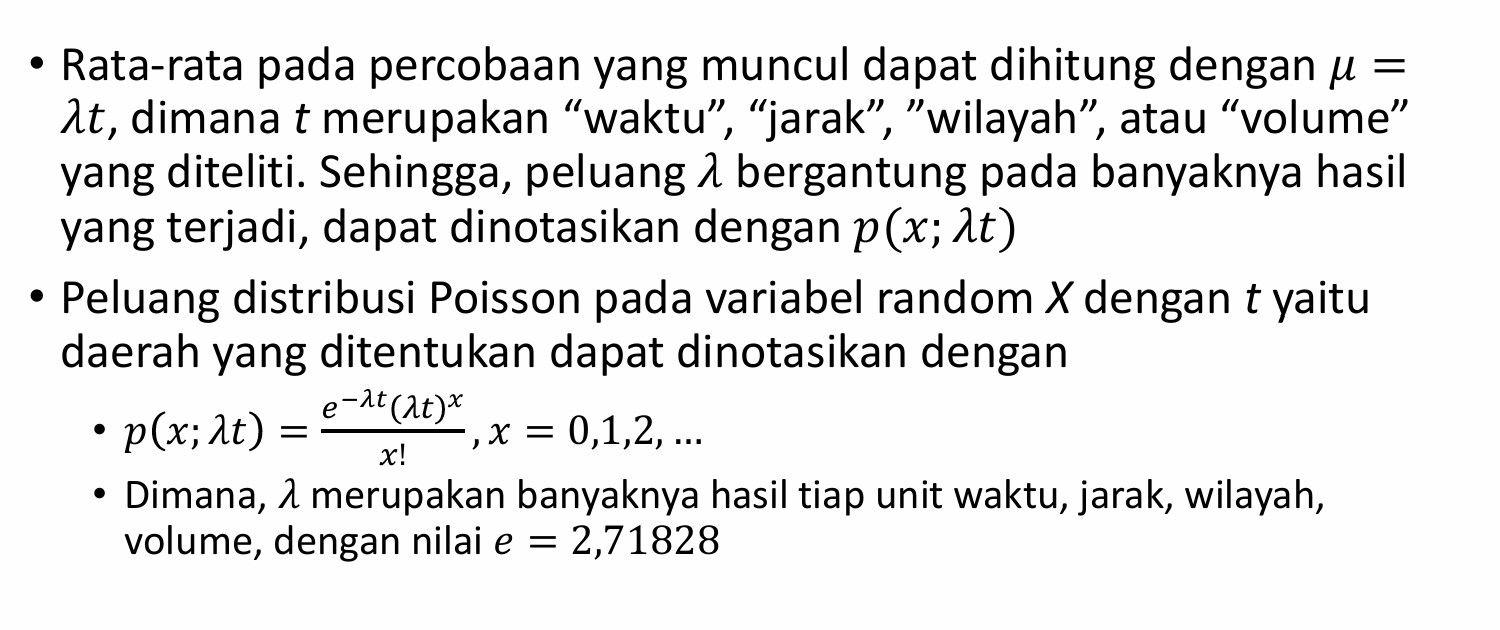 Distribusi Peluang